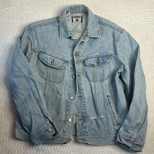 Lee Authentic Vintage Jean Jacket, oversized, denim, size Large